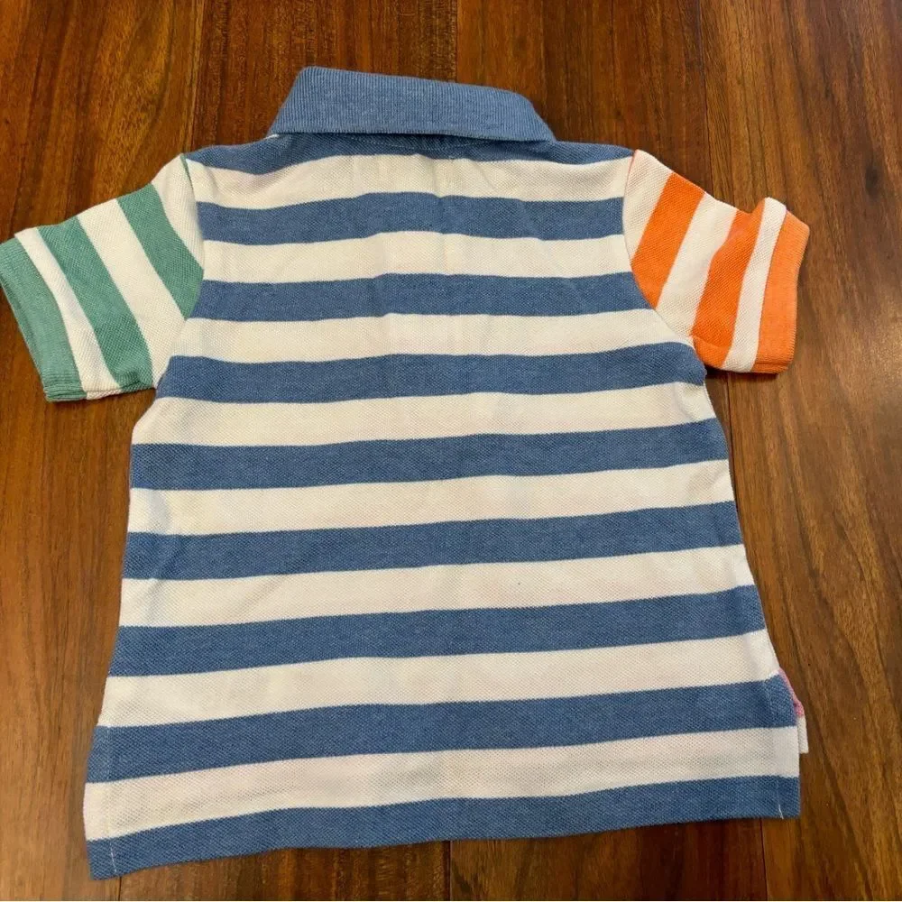 Ralph Lauren multicolor stripe short sleeve polo